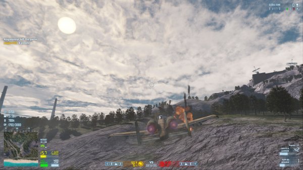 I'm hit!